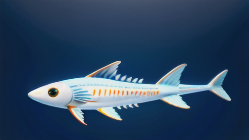 オスの長く伸びた腹ビレ