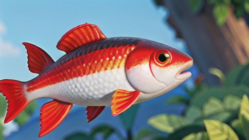 水草や小魚を襲うよう変貌