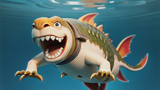 大人しい性格で他の魚との同居に注意