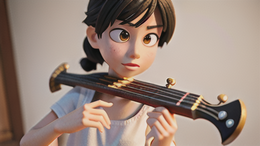 三味線のバチに似た三角の模様