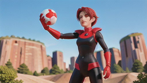 赤と黒の目立つボディ