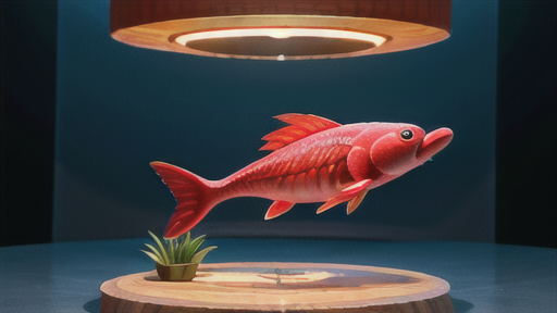 適切な飼育環境で、大型魚としての魅力が輝く