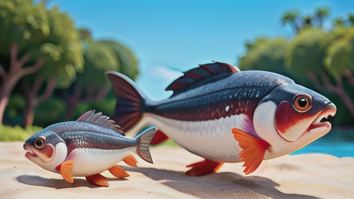 ホワイトピラニアとブラックピラニアの同一化