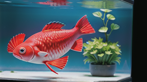 大人しい性格で観賞魚として人気