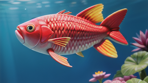 水槽の底を愛想良く泳ぐ姿が人気