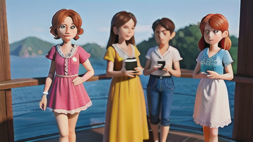 群泳でより美しく、お魚も安心