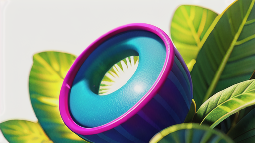 魅力的な色と模様