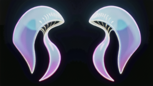 ベールテールがないのが特徴