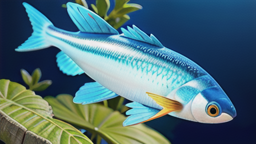 成長とともに変化する体高とヒレの色合い