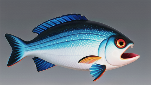 温和だが、ナイフ体型の魚には攻撃的