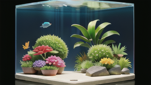 中景から後景へのワンポイントに