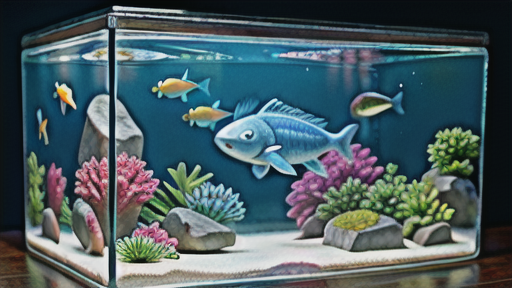 アクアリウムでのレイアウト例