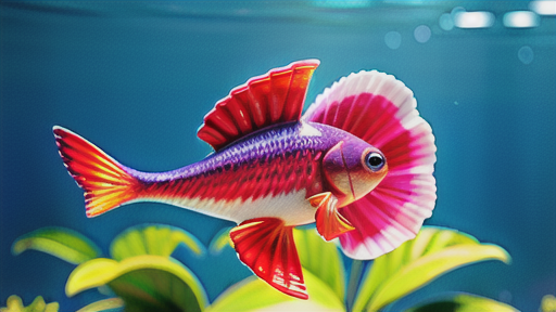 きめ細やかなラメが輝き、丸くウェーブのかかった葉