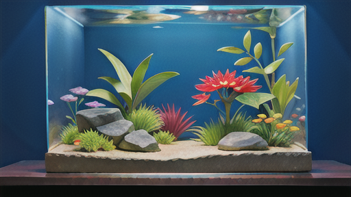 中景から後景に扱いやすい中型から大型の水草