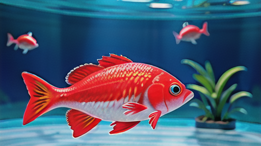 白変種がよく見られる魚類