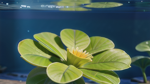 アマゾンフロッグビットとウォータースプライト