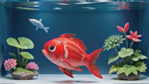 アクアリウムにおける演色性の活用