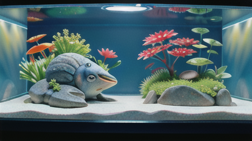 殖芽を利用したアクアリウム管理