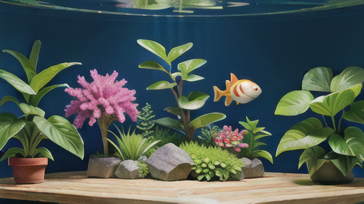 一時的に水草的な生息をする植物