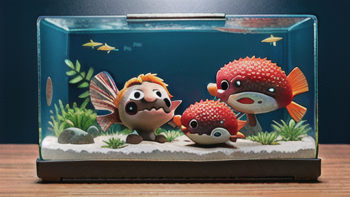 稚魚と幼魚のための生き餌