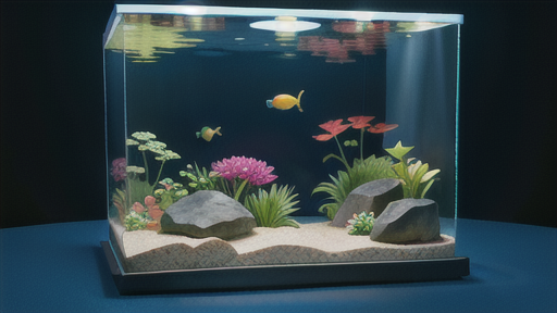 沈水性植物のトリミング